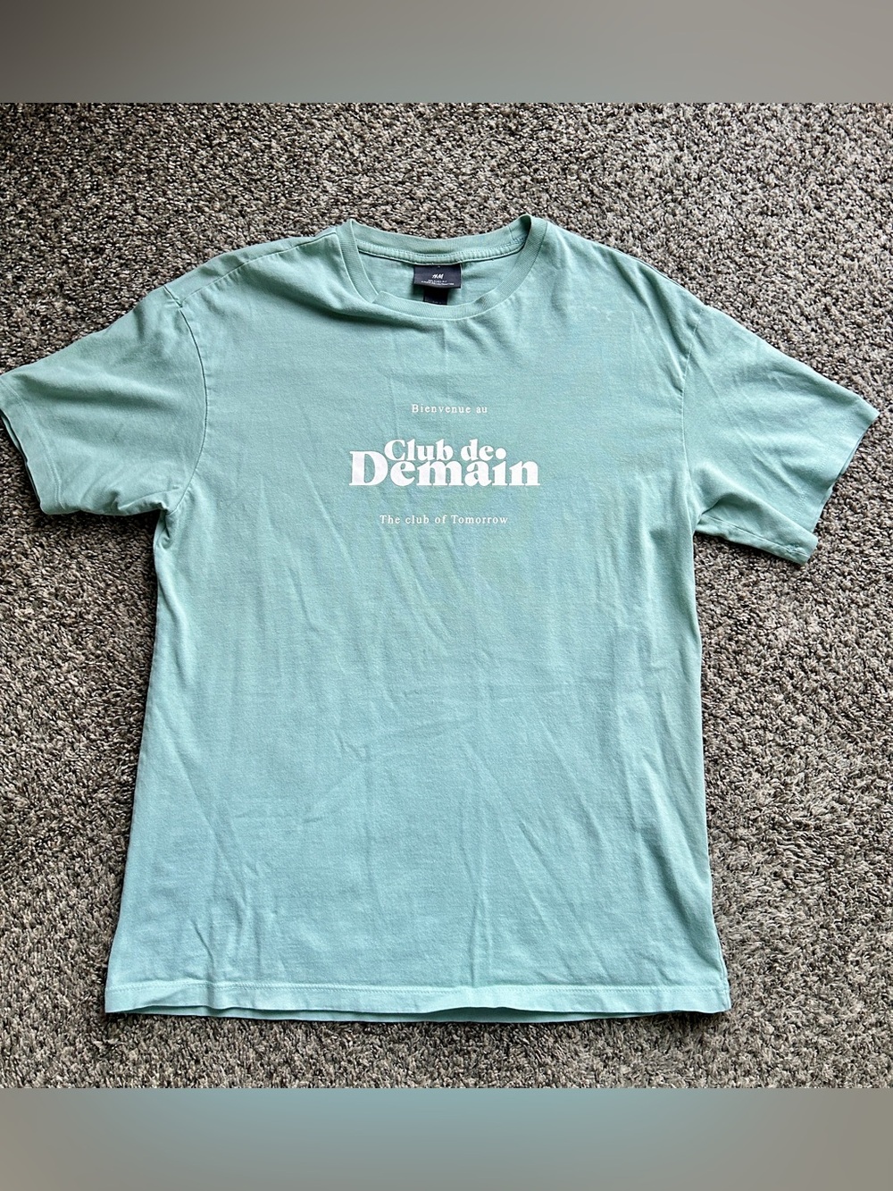 Club de Demain Mint Graphic Tee - Men